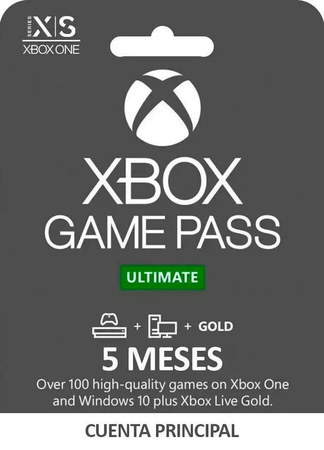 Xbox Game Pass Ultimate 5 Meses