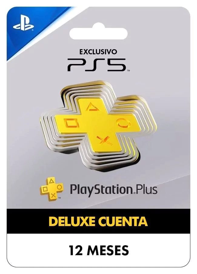 PS Plus Deluxe 12 Meses PS5