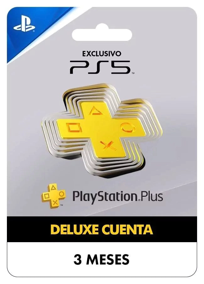 PS Plus Deluxe 3 Meses PS5