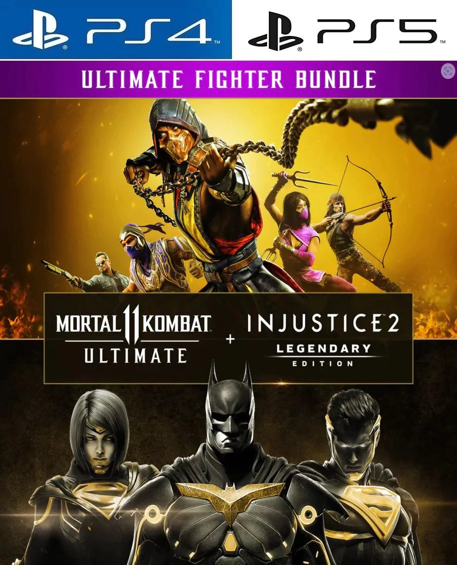 Mortal Kombat 11 Ultimate + Injustice 2 Pack PS4 | PS5