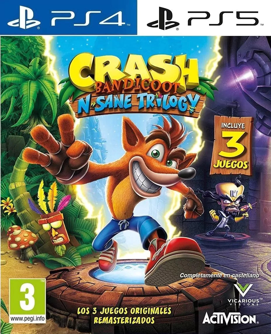 Crash Bandicoot N. Sane Trilogy PS4 | PS5