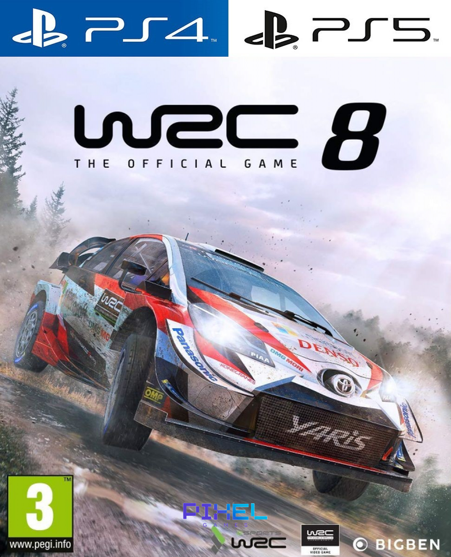 WRC 8 FIA World Rally Championship PS4 | PS5