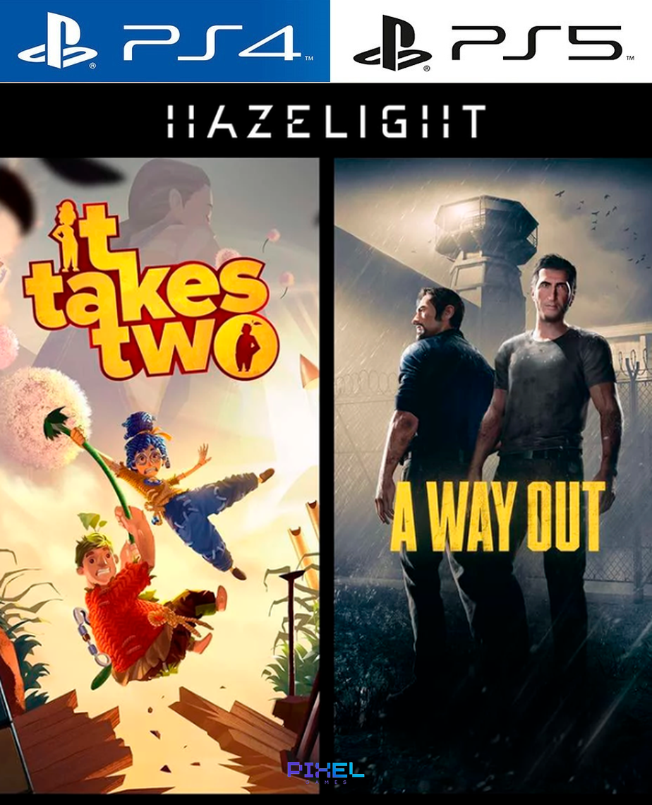 Hazelight Bundle (It Takes Two + A Way Out) PS4 | PS5